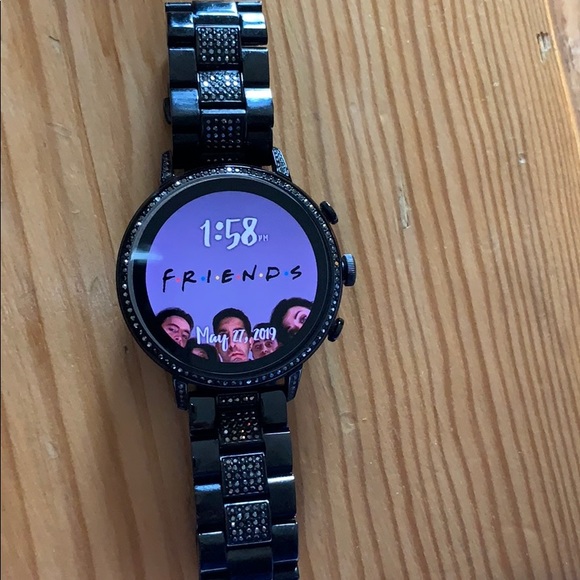 fossil gen 4 black stainless steel